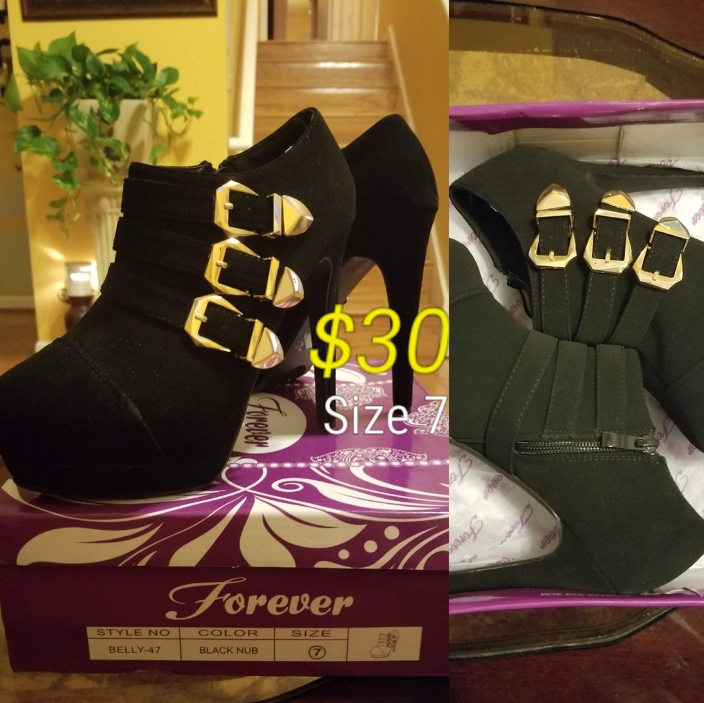 Black booties